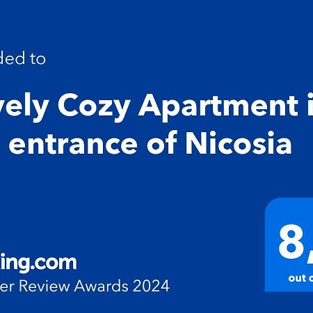 Lovely Cozy Apartment In The Entrance Of Nicosia Aglantzia Kültér fotó