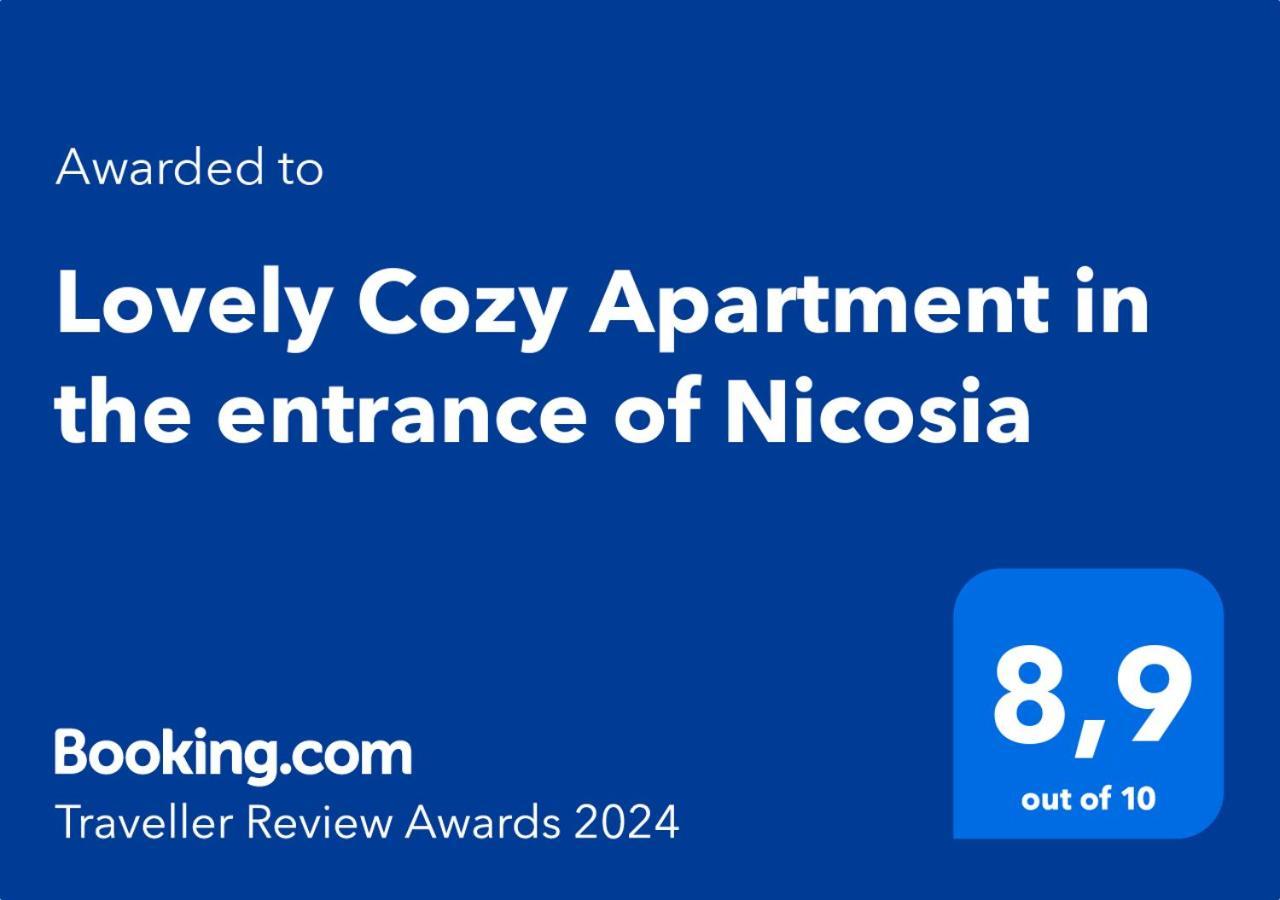 Lovely Cozy Apartment In The Entrance Of Nicosia Aglantzia Kültér fotó